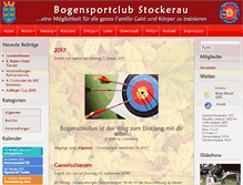 Tablet Screenshot of bsc-stockerau.at